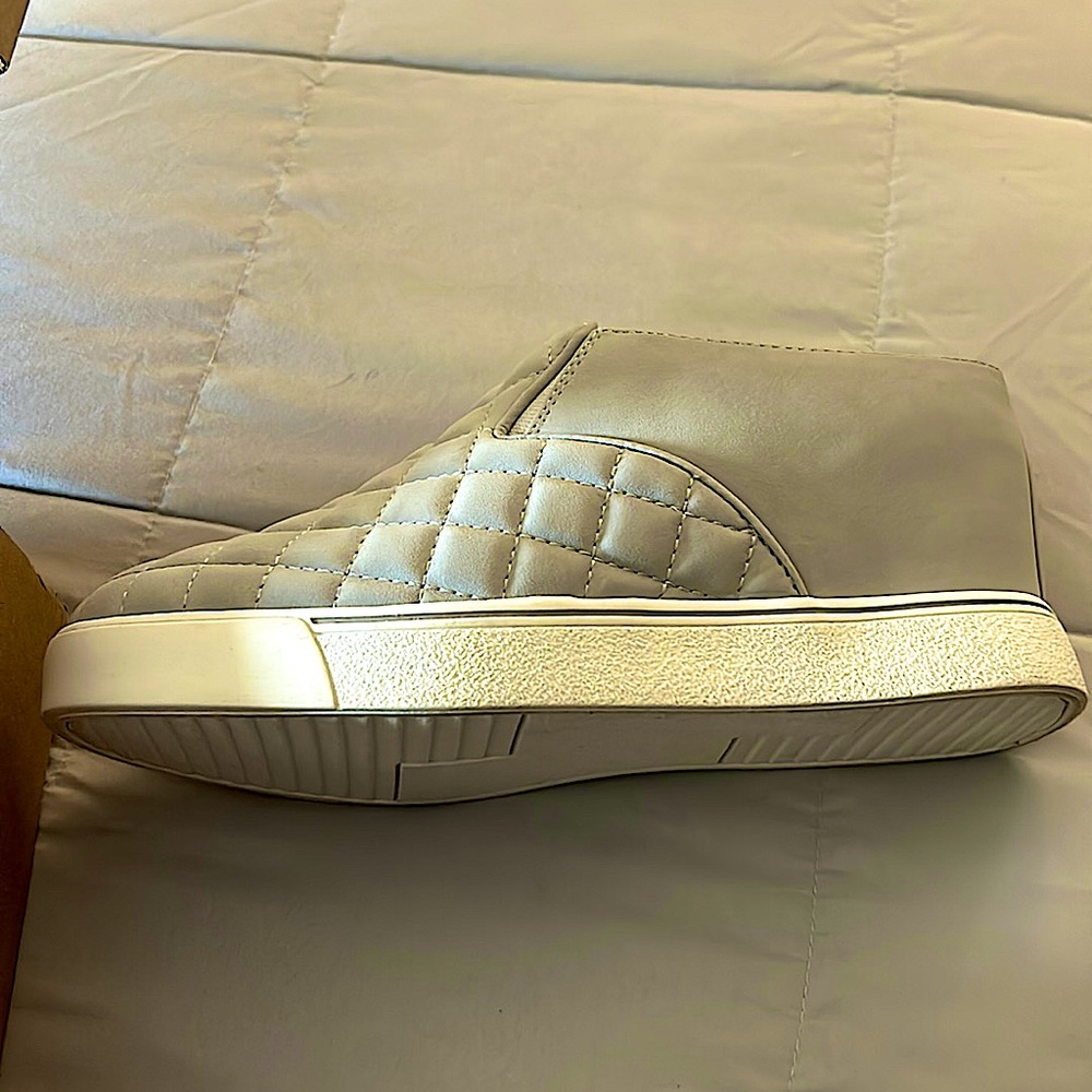 New sugar wedge slide sneakers.